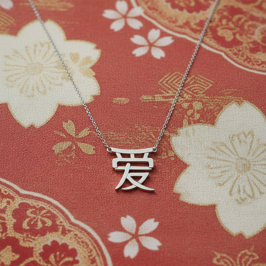 LoVe Necklace in Mandarin 爱