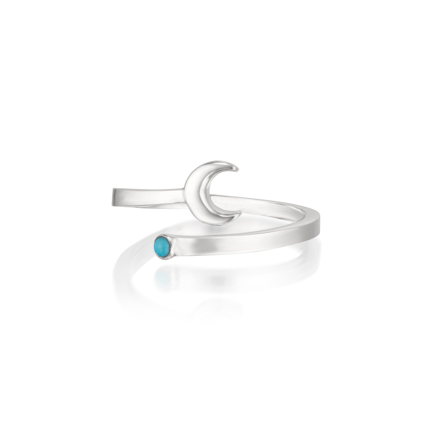 Luna Ring with Turquoise