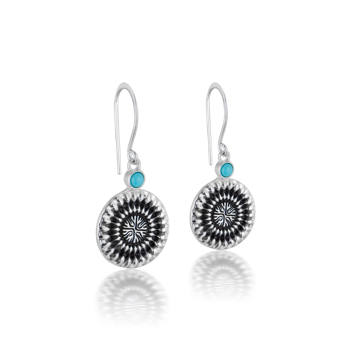 Impression of Love Earrings - Turquoise