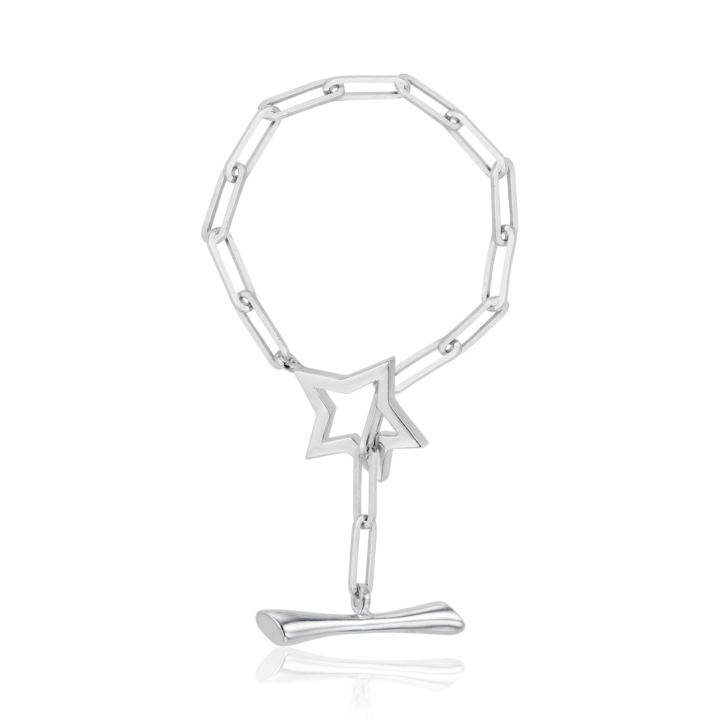 Étoile Sterling Silver Star Toggle Bracelet rom Serena Van Rensselaer x Le Petit Prince© Collection