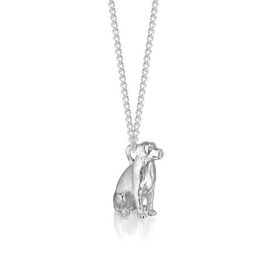 Sitting Dog Necklace