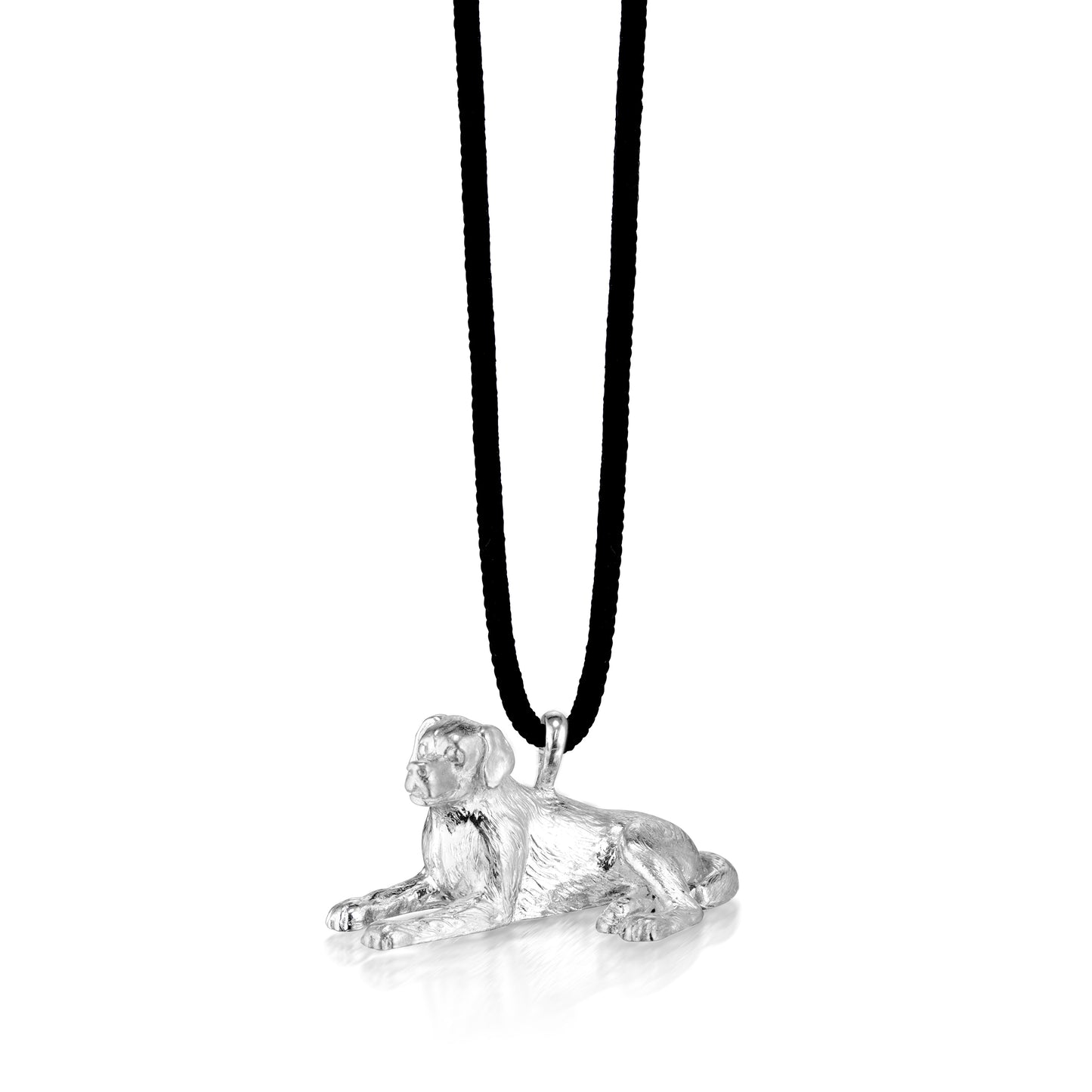 Laying Dog Necklace