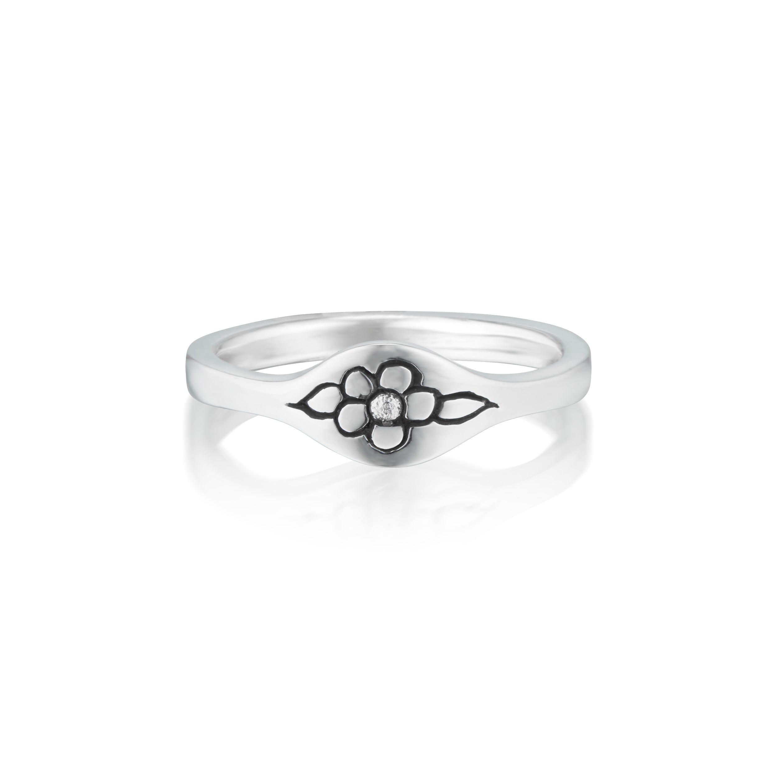 Daisy Stackable Ring – Serena Van Rensselaer Jewelry