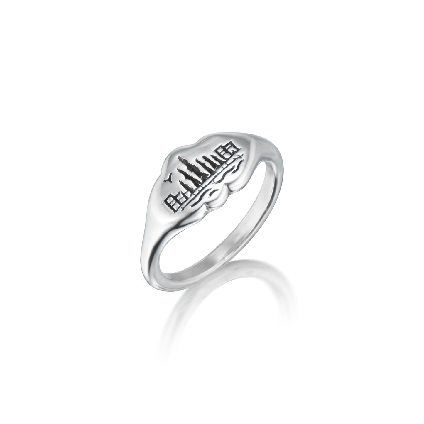 FLOW Cityscape Signet Ring