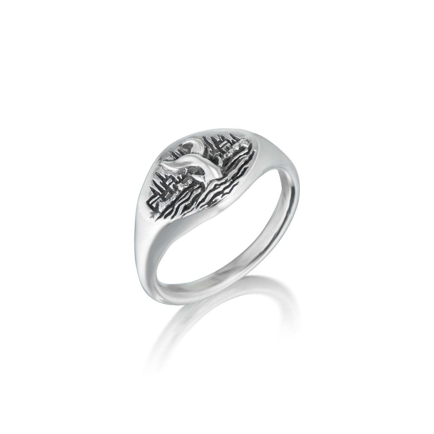 FLOW Whale Tail RIng