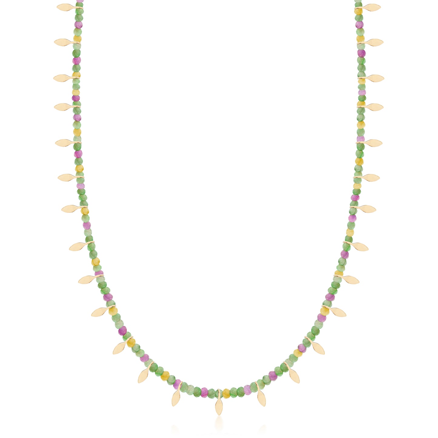 A celebration of friendship, creativity, and connection.
Born from a serendipitous meeting this collaboration between Serena and Aradhana (arrabyaradhana.com) blends the timeless elegance of gemstones with the delicate warmth of hammered 18k gold-plated accents.


Sakhi—meaning “female friend” in Sanskrit—symbolizes the bond of trust, love, and support shared between true friends.
Thoughtfully crafted, each piece—these shimmering gemstone necklaces honors the beauty and strength of friendship. Necklaces are