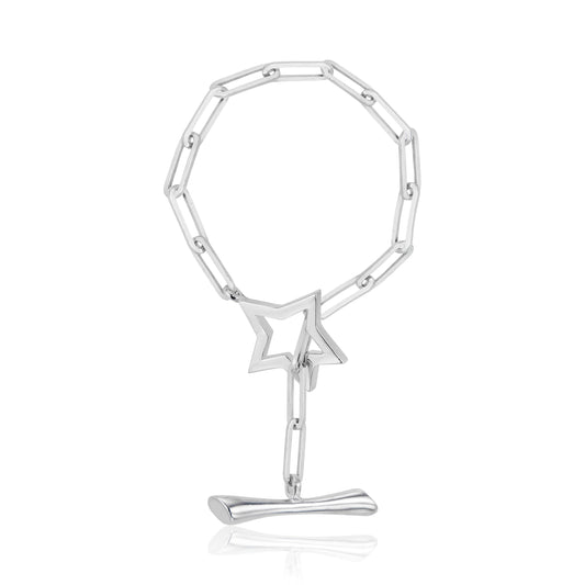 Étoile Sterling Silver Star Toggle Bracelet rom Serena Van Rensselaer x Le Petit Prince© Collection