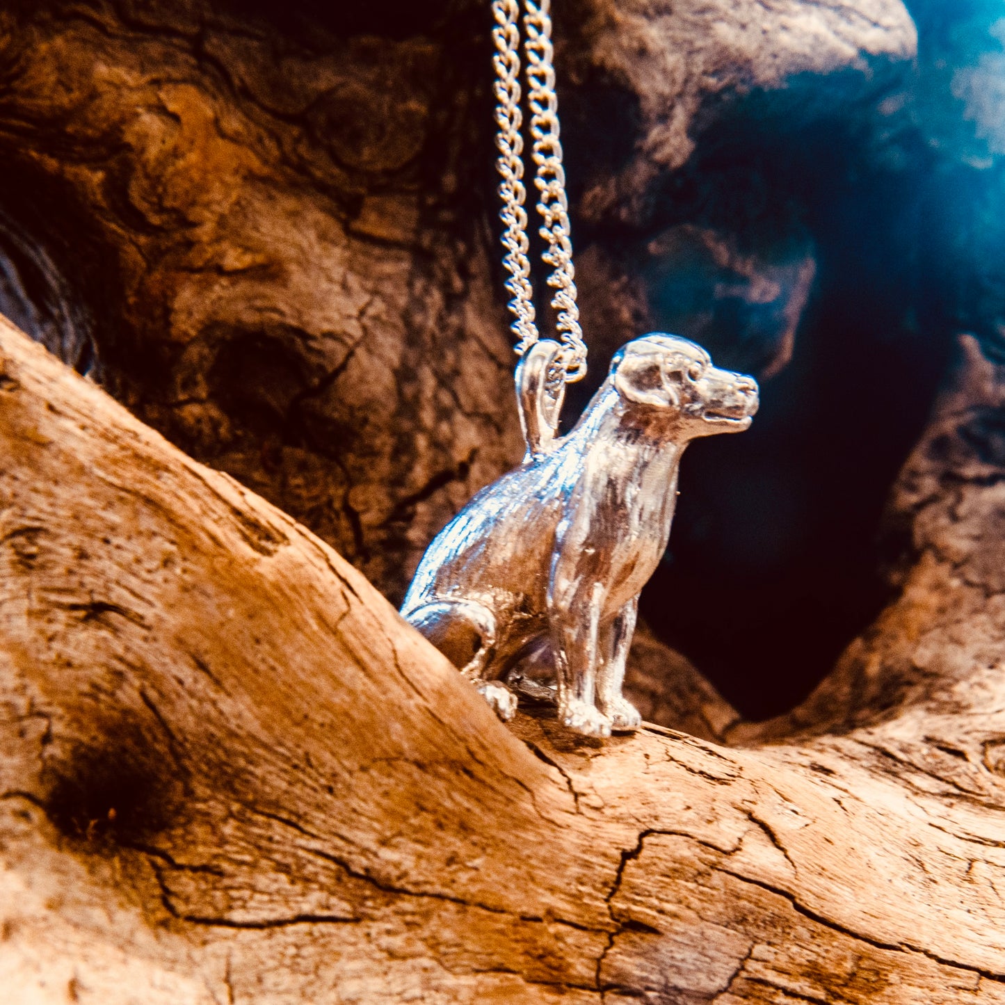 Sitting Dog Necklace