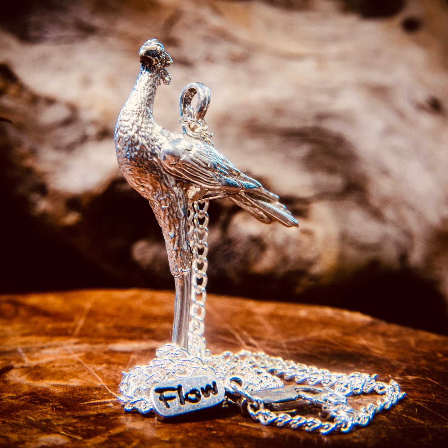 Secretary Bird Necklace